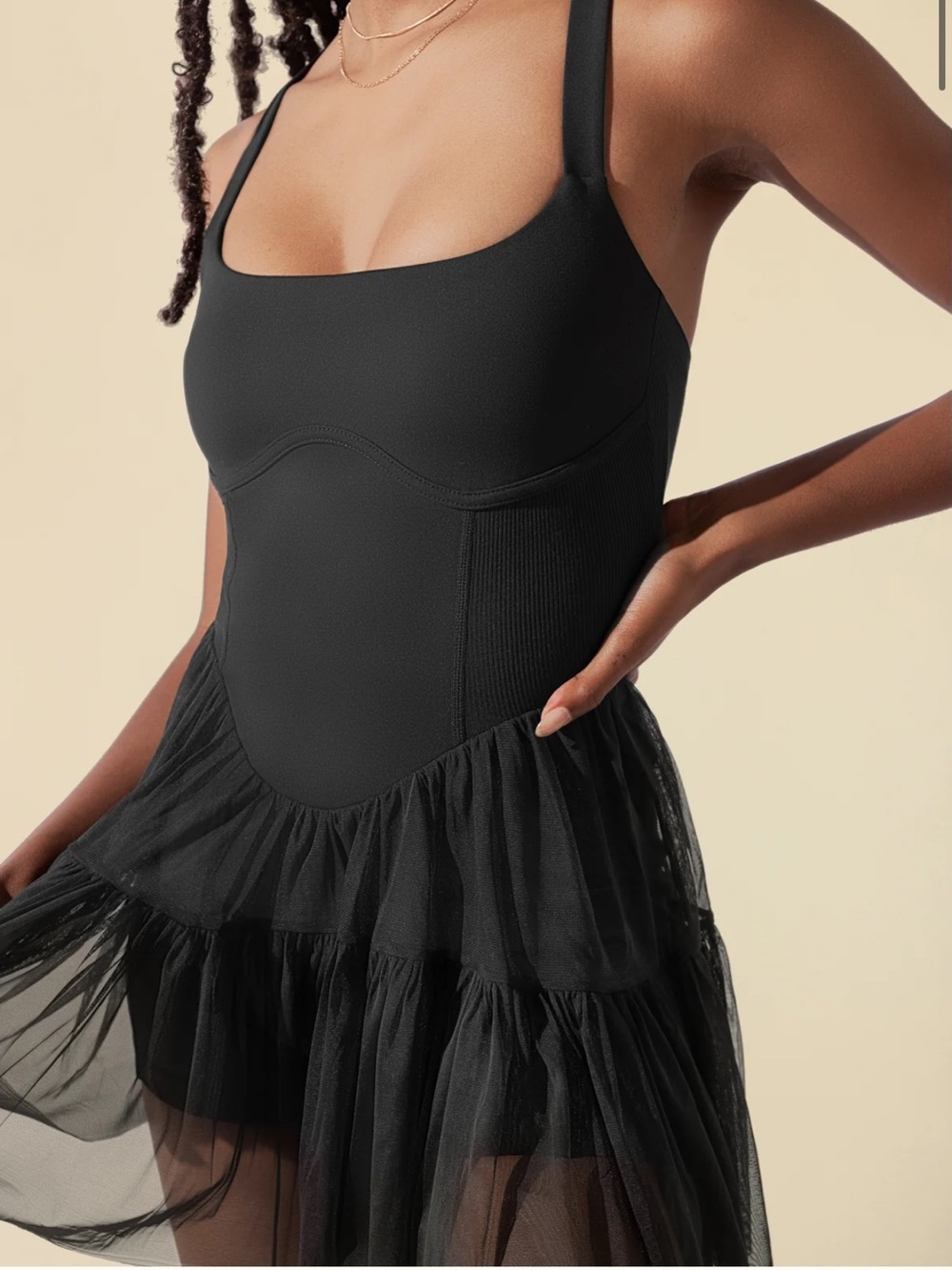 POPFLEX Black Corset Pirouette Dress - Picture 5 of 7